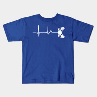 Gamer Heartbeat Kids T-Shirt